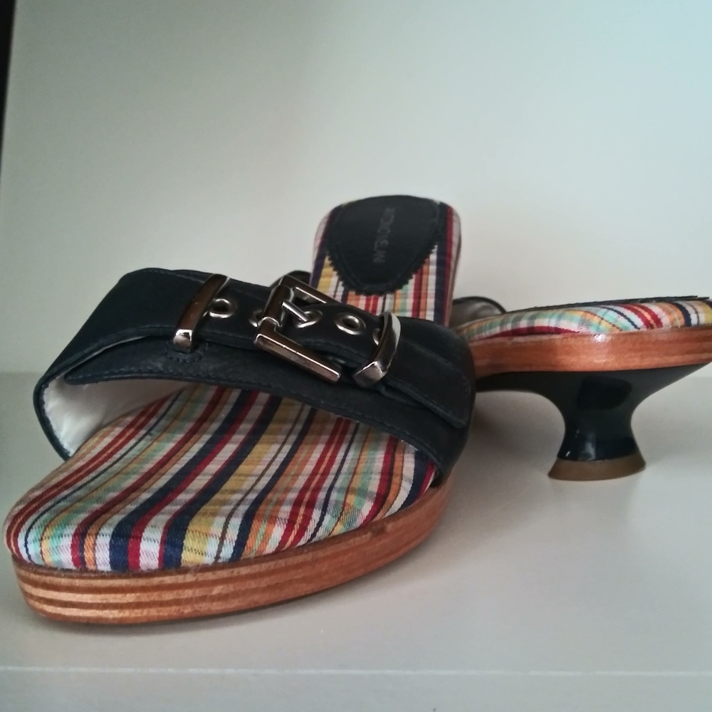 Antonio Melani Super Cute Slide on Mini Heels sz 7